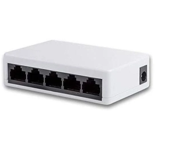 Desktop 5-Port Fast Ethernet Switch 10/100Mbps