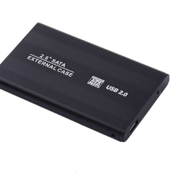2.5" USB 2.0 SATA Hard Disk Drive External Enclosure Case