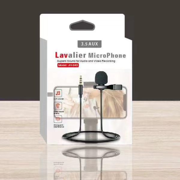 Lavalier Mic - iOS, Android, Windows Phone & PC Compatible(3.5mm Jack)