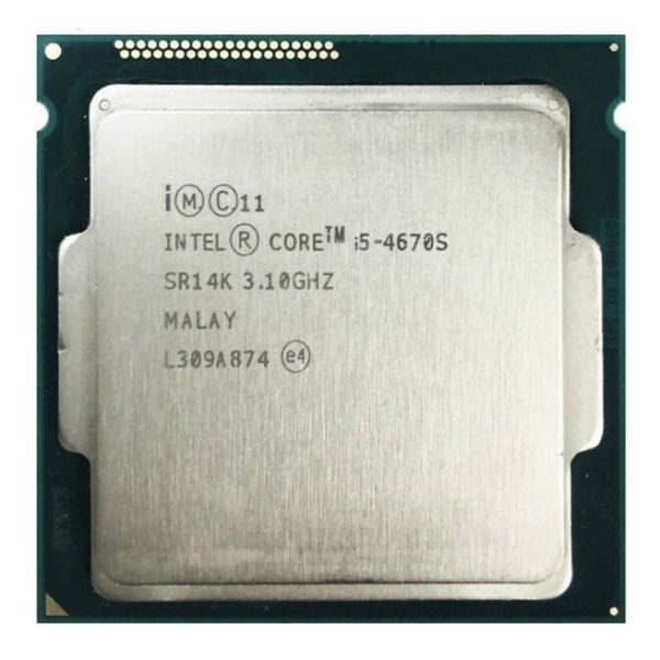 Intel Core i5-4670 3.1GHz Quad Core LGA1150 6MB Processor CPU Tested